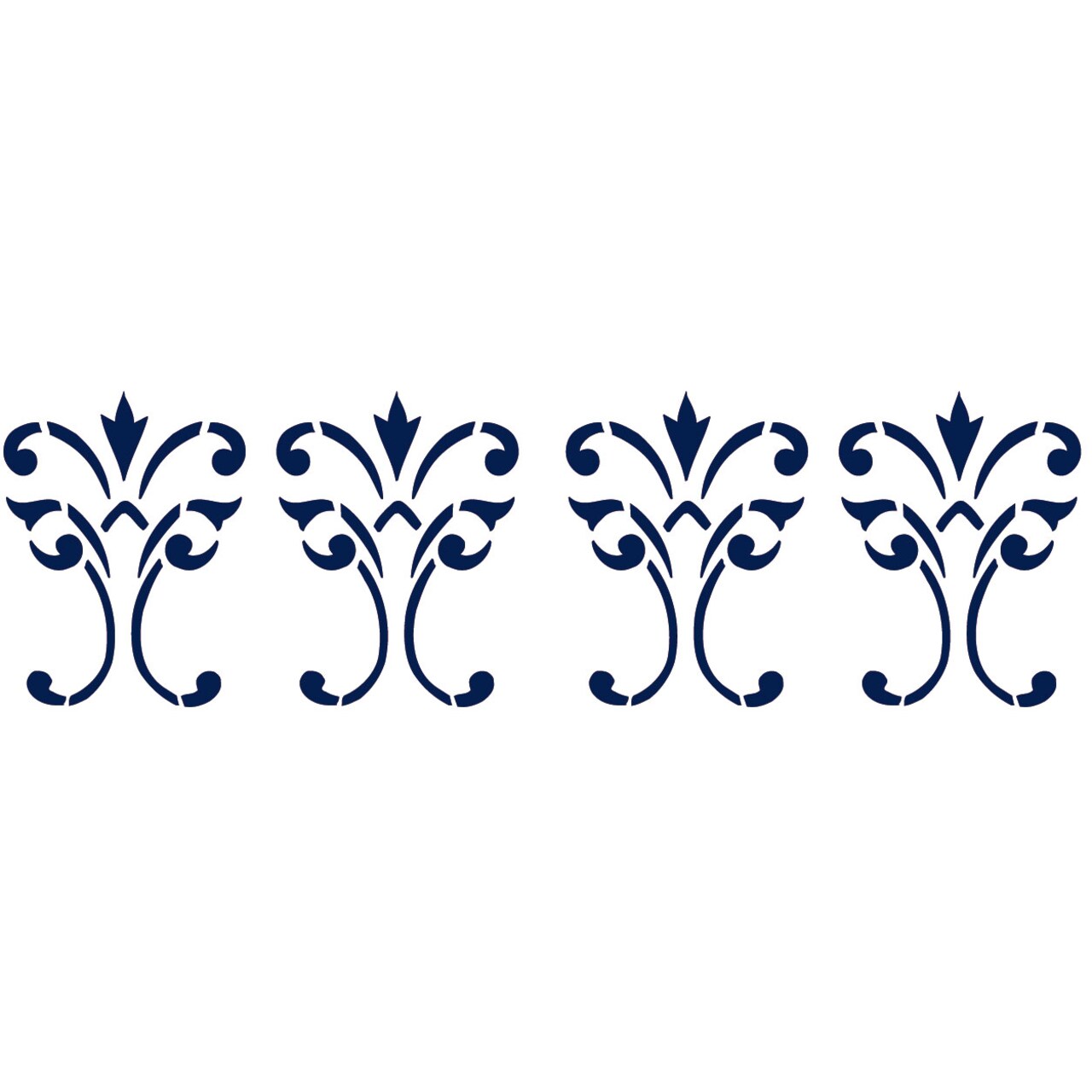 Filagree Wall Stencil | 2731R by Designer Stencils | Pattern Stencils | Reusable Stencils for Painting | Safe & Reusable Template for Wall Decor | Try This Stencil Instead of a Wallpaper | Easy to Use & Clean Art Stencil Pattern